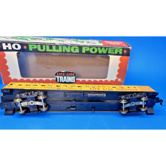 Vintage Life-Like Trains Passenger Circus Car HO Electric, T585, Original Box - Picture 10 of 16